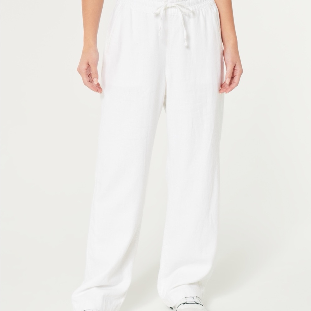 Hollister Women's White Joggers